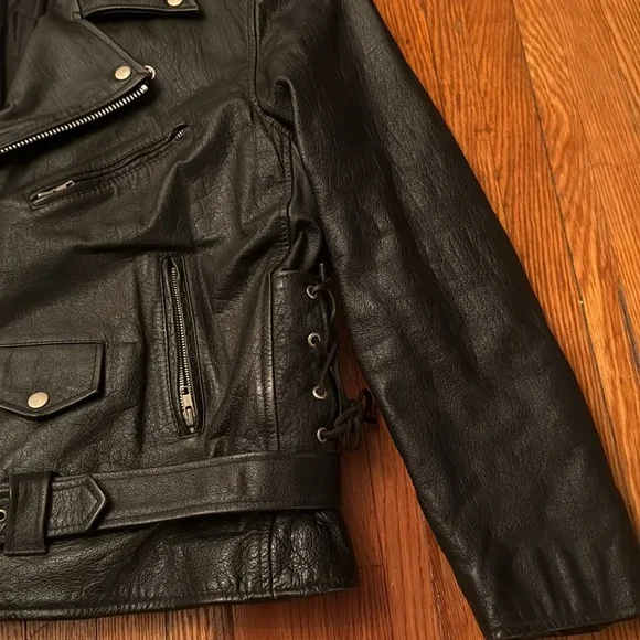 80’s London Leatherwear Vintage Genuine Leather Jacket - Picture 5 of 15